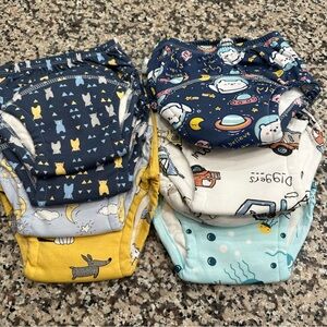 UpAiry Training Underwear Set of 10 (8 pairs NWOT, 2 pairs worn & washed once)